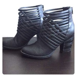 Black Heeled Booties